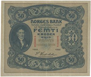 50 kr 1932 B