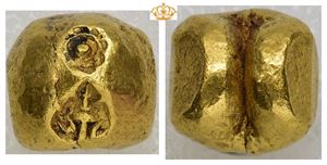 1/2 Gold Baht bullet money ND (1851-1868)