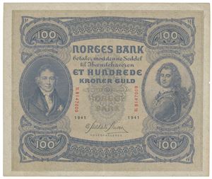 100 kroner 1941 B.8147009