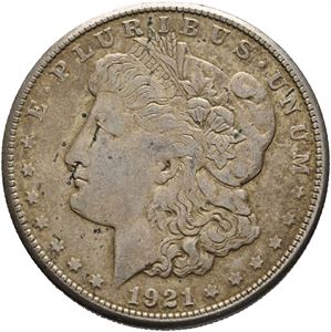Morgan Dollar 1921 S