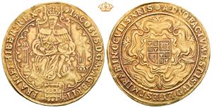 Rose ryal u.år/n.d. (13,69 g). Tower mint. Second coinage, 1604-1619