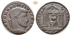 Maxentius, 306-312 e.Kr. Æ follis (6,52 g)