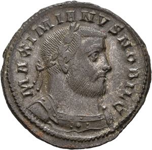 Galerius, as Caesar under Maximianus, AD 293-305. Æ follis (9,33 g)