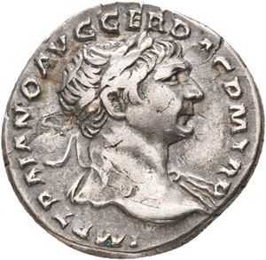 Trajan, AD 98-117. AR denarius (3,43 g)