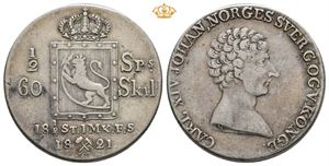 1/2 Speciedaler 1821