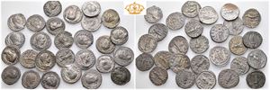 Lot of 27 Roman imperial AR denarii