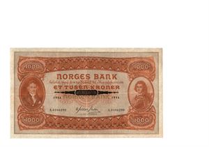 1000 kroner 1946. A0386290