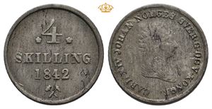 4 Skilling 1842