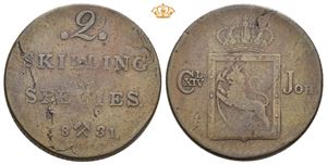 2 Skilling 1831