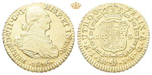 Ferdinand VII, 1 escudo 1816. Nuevo Reino