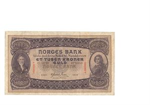 1000 kroner 1943. A0869991