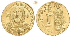 Justinian II, first reign, AD 685-695. AV solidus (18,5 mm; 4,34 g)