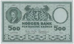 500 kroner 1967 A 2852039.