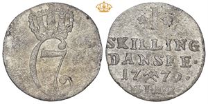 1 skilling 1770. S.2.