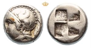 IONIA, Phokaia. Circa 478-387 BC. EL hekte - 1/6 stater ( 2,52 g)