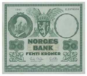 50 kroner 1961. E2376558