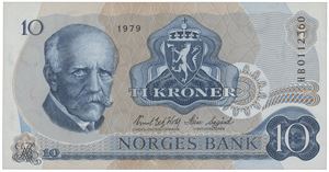 10 kroner 1979 HB