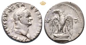 Vespasian. AD 69-79. AR denarius (3,48 g).