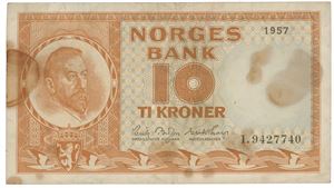 10 kr 1957