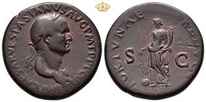 Vespasian. AD 69-79. Æ sestertius (23,20 g).