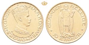 Norway. 10 kroner 1910