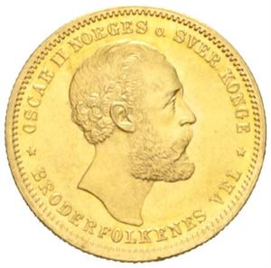 20 kroner/5 species 1874.