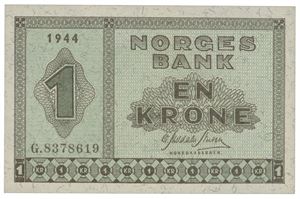 1 krone 1944 G 8378619.