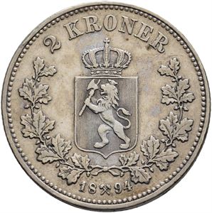 2 kroner 1894