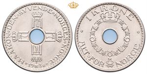 1 krone 1936. Prakteksemplar/choice