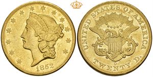20 Dollar 1852 O
