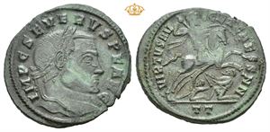 Severus II, AD 306-307. Æ follis (9,53 g)