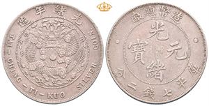 Kuang Hsu, dollar u.år/n.d. (1908)
