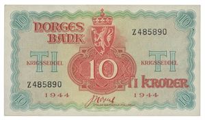 10 kroner London 1944. Z485890