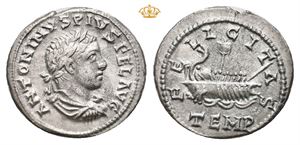Elagabalus, 218-222 e.Kr. AR denarius (3,40 g)