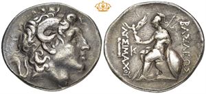 AR Tetradrachm, 297-281 BC