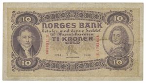 10 kroner 1914. E1755695