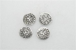 Lot 4 stk. 2 skilling 1642