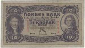 10 kroner 1903. A.4982025.