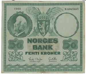 50 kroner 1960 D.6065665