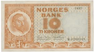 10 kr 1957