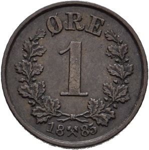 1 øre 1885