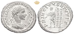 Diadumenian. As Caesar, AD 217-218. AR antoninianus (5,40 g)