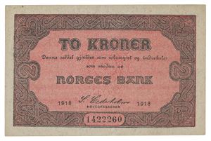 2 kroner 1918. 1422260