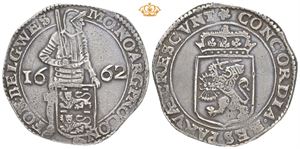 West Friesland, zilveren dukaat 1662