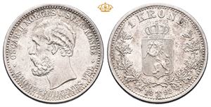 Norway. 1 krone 1892