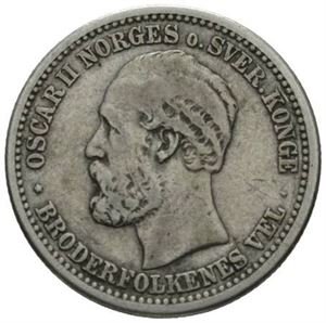 1 krone/30 skilling 1875