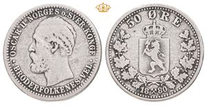 50 øre 1880