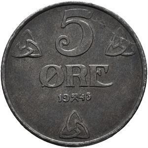 5 øre 1945