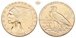 2 1/2 dollar 1925 D
