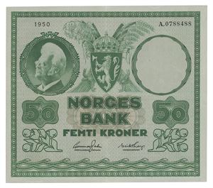 50 kroner 1950. A.0788488